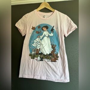 Star Wars Princess Leia Disney T-Shirt L